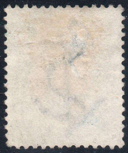 British Bechuanaland 1885 SACC8 1/- GREEN (WM ANCHOR) VFU CV R4000