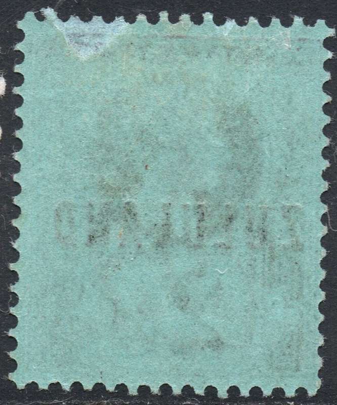 ZULULAND 1888-93 SACC4 2½d PURPLE ON BLUISH PAPER MM CV R1000