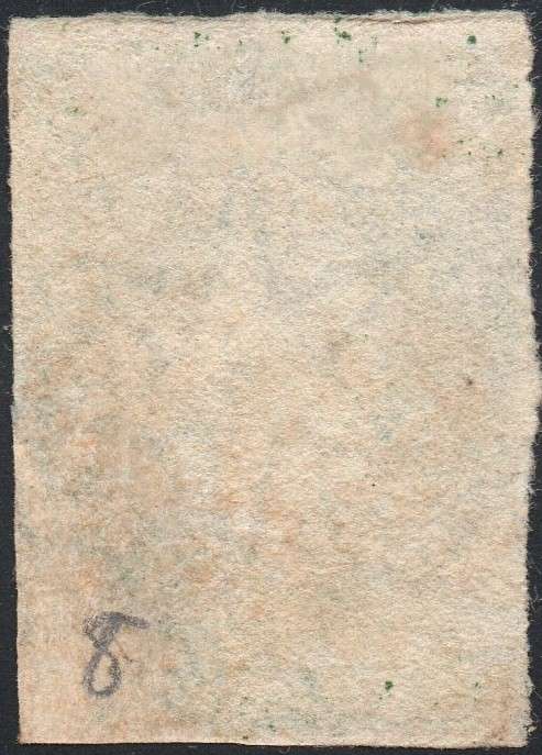 CEYLON - 1857 SG3 2d GREEN - VFU - CV £65(2017)