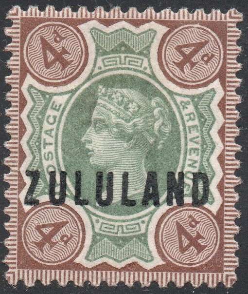 Zululand - SACC6 4d Green and Deep Brown MM CV R1200