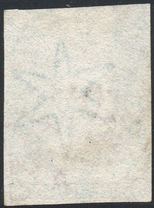 CEYLON - 1857 SG2a 1d BLUE - VFU - CV £80(2017)