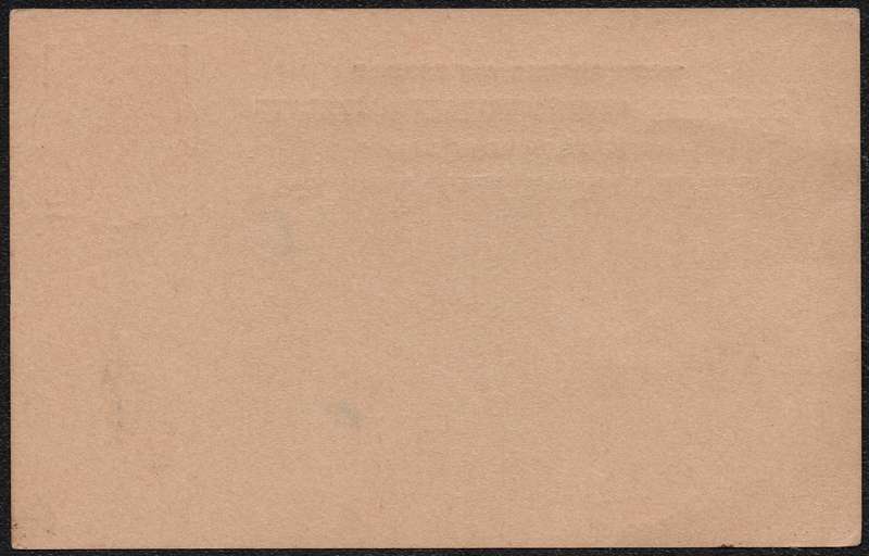 ZULULAND 1893 - OVERPRINTED 1d ZULUAND POSTCARD  - UNUSED - SCARCE - SEE SCANS