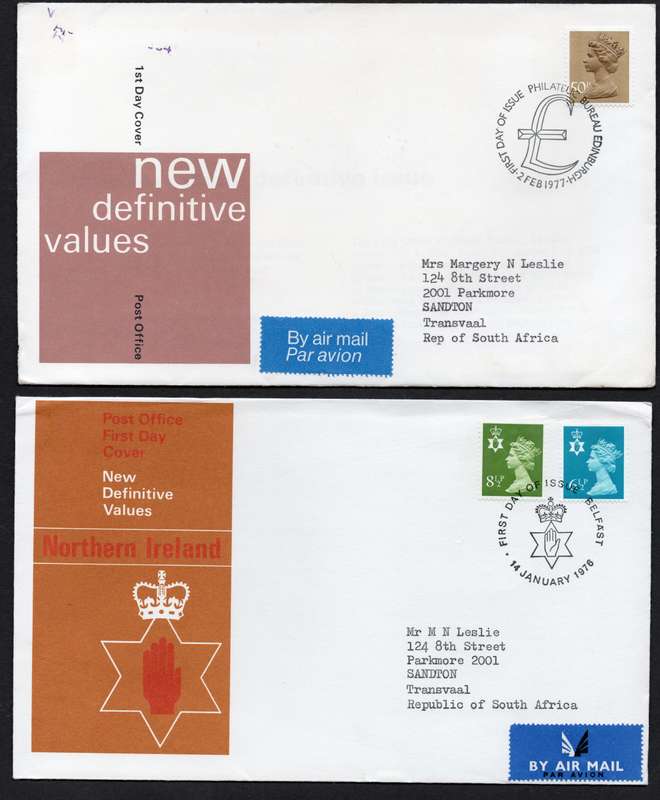 GREAT BRITAIN : NINE (9) 1970'S FIRST DAY COVERS - SEE ALL SCANS