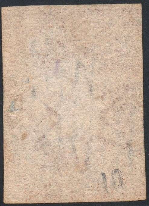 CEYLON - 1857-9 SG5 5d CHESTNUT - VFU - CV £150(2017)