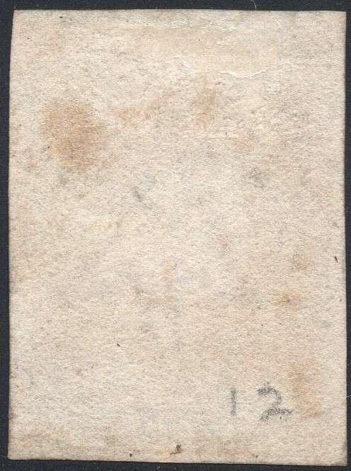 CEYLON - 1857-9 SG6a 6d BROWN - VFU - CV £550(2017)