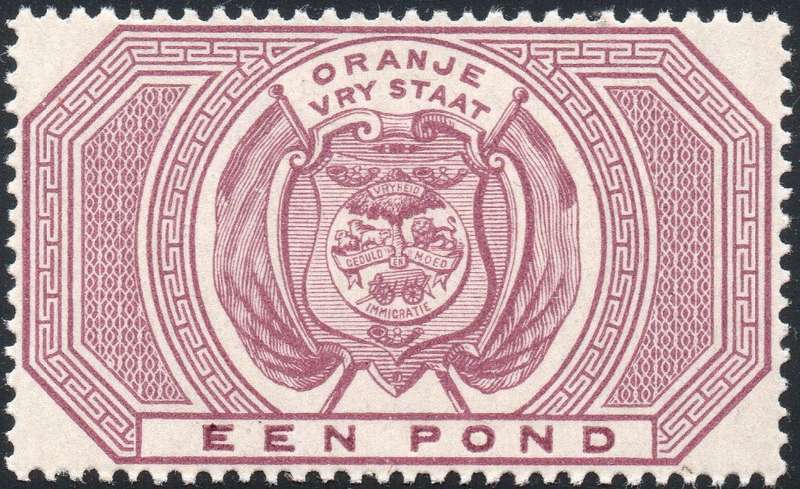 OFS 1882-6 SACC F13 £1 PURPLE - VERY FINE UNMOUNTED MINT - CV R4500