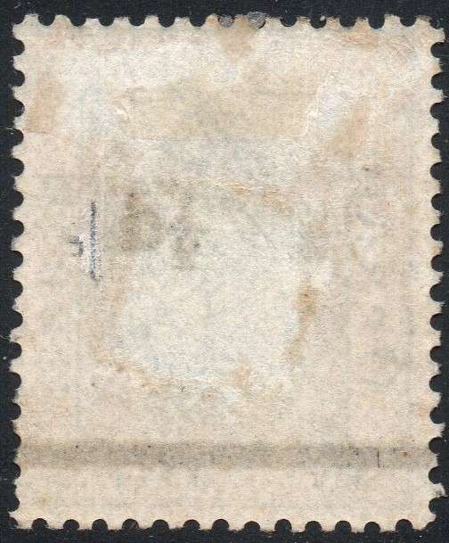 OFS - 1881 SACC20 ½d ON 5/- GREEN - MM