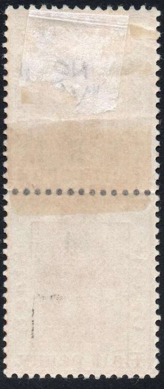 OFS 1900 1st PRINTING LEVEL STOPS - SG101e in pair with transposed o/p -½d on ½d ORANGE MM SEE SCANS