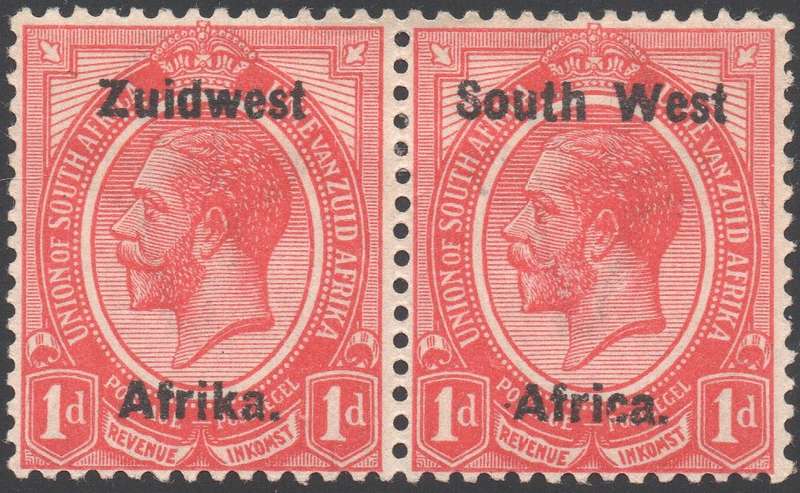 SWA 1923 SACC16 (TYPE III) 1d RED MM CV R150