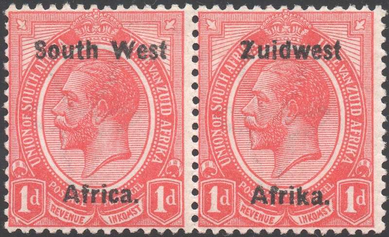 SWA 1923 SACC16 (TYPE III) 1d RED MM CV R150