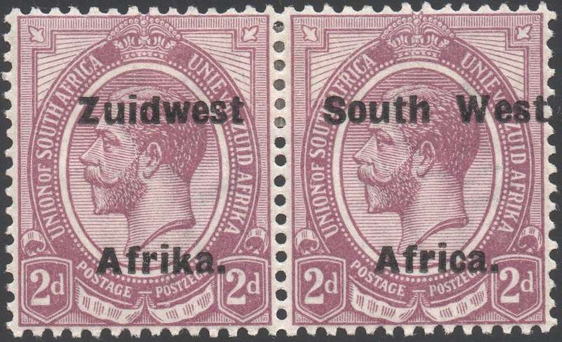 SWA 1923 SACC54 (TYPE VIa) 2d PURPLE MM CV R120
