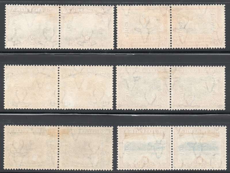 SWA 1926-7 SACC75-80 COMPLETE BASIC SET OF 6 - VLMM CV R8710