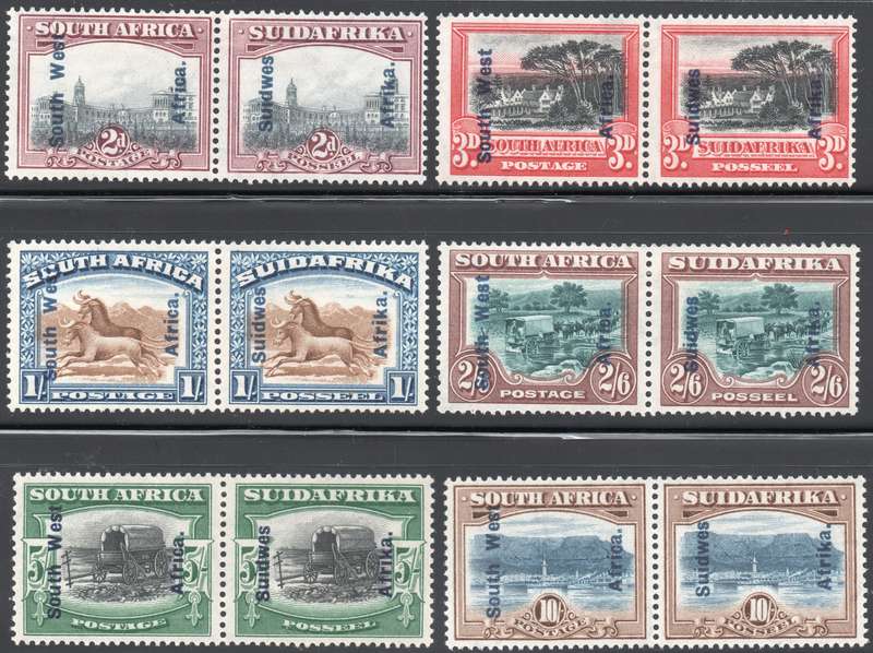 SWA 1926-7 SACC75-80 COMPLETE BASIC SET OF 6 - VLMM CV R8710