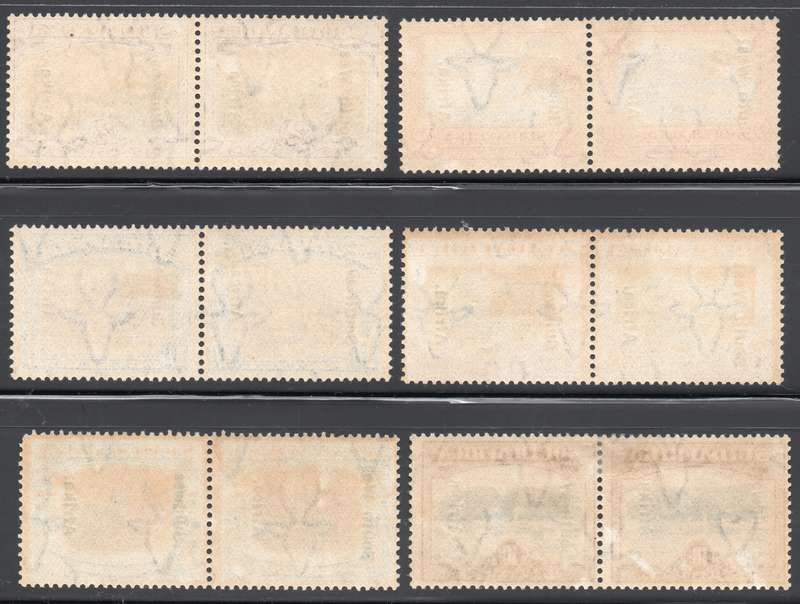 SWA 1926-7 SACC75-80 COMPLETE BASIC SET OF 6 - VLMM CV R8710