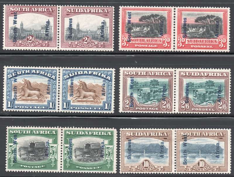 SWA 1926-7 SACC75-80 COMPLETE BASIC SET OF 6 - VLMM CV R8710