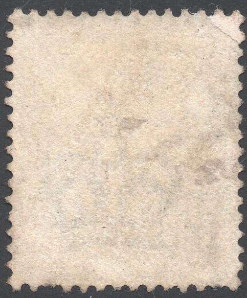 GREAT BRITAIN 1884 OFFICIAL STAMPS SG 07 1/- GREEN - FINE USED - CV £1900(2017) - SCARCE
