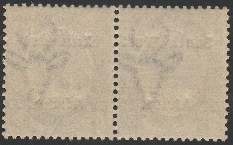 SWA 1924 TYPE VIa SACC55 3d BLUE BILINGUAL PAIR UM