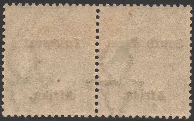 SWA TYPE VIa SACC59 1s6d VIOLET PAIR - MM- CV R370