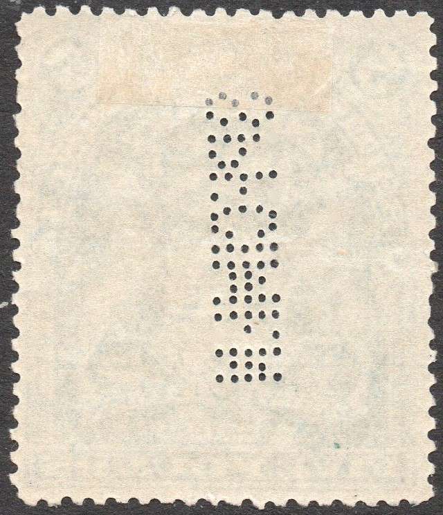 B.S.A.C. / Rhodesia 1901 SACC86s £5 BLUE ''SPECIMEN'' MM - SEE SCANS