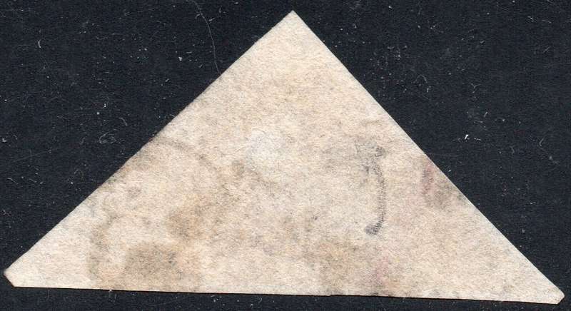 CAPE OF GOOD HOPE 1858 SACC7 - 6d PALE ROSE-LILAC - VFU - CV R12000 - SEE SCANS