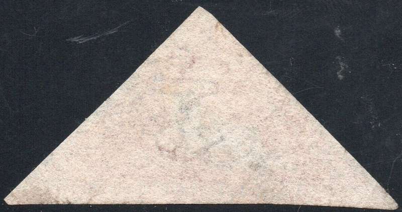CAPE OF GOOD HOPE 1853 SACC3a 1d BROWN-RED - VERY FINE USED - CV R13000
