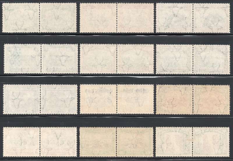 SWA 1931 1st PICTORIALS SACC103-114 - UM/MM - CV R6950 - SEE SCANS
