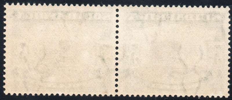 SWA 1927-30 SACC89 5/- BLACK & GREEN PAIR - MM CV R4000