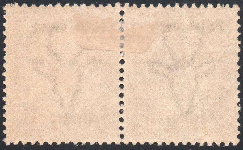 SWA 1923 SACC17b (Type III) 2d PURPLE WITH SCARCE DOUBLE OVERPRINT VARIETY - MM - CV R20000