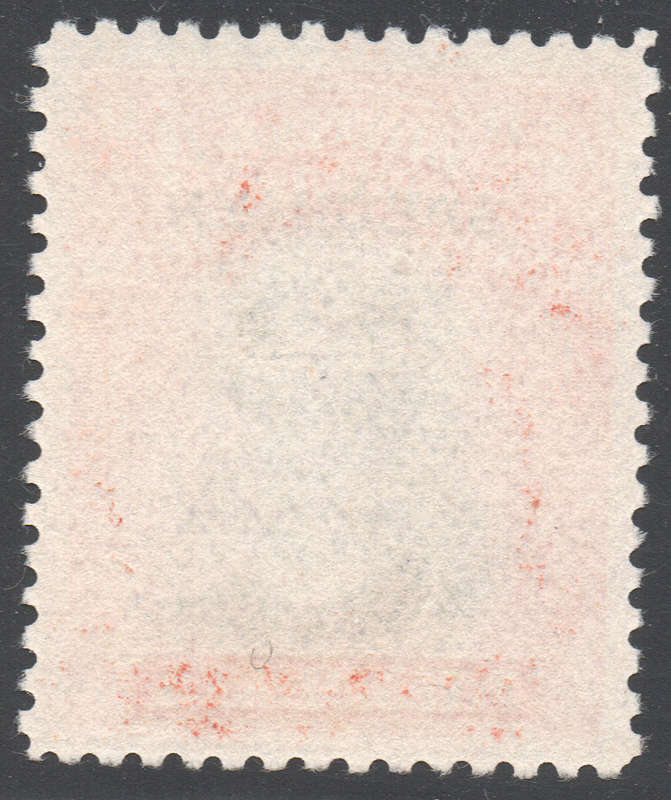 B.S.A.C / RHODESIA 1913-22 : 4d BLACK & ORANGE-RED  `SPECIMEN`  - MM CV R3420