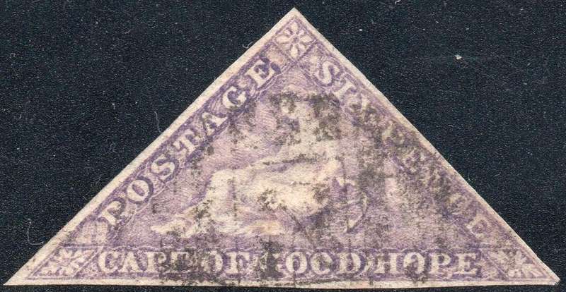 CAPE OF GOOD HOPE :  SACC16 6d BRIGHT MAUVE - VFU - CV R22000