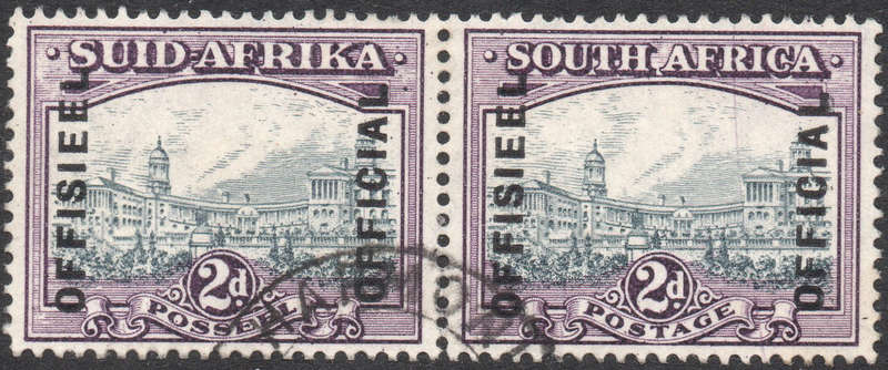 Union of SA - SACC38 2d GREY and PURPLE ''OFFICIAL'' - DOCTOR BLADE'' VARIETY -  VFU- CV R650