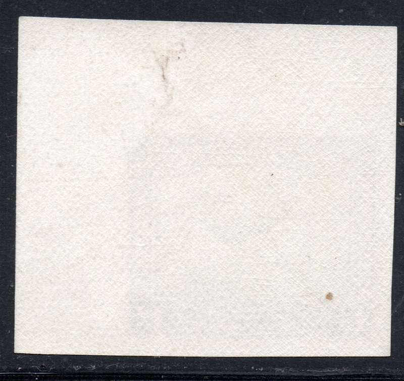 Union of SA - HARRISON ESSAY - 1d BLUE & BLACK CORNER MARGINAL IMPERF SINGLE