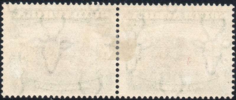 Union of SA - 1927 SACC38 5/- BLACK and GREEN - LMM CV R10000