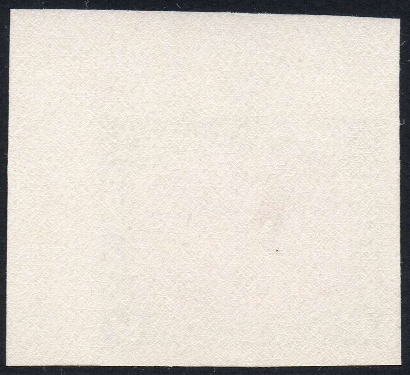 Union of SA - HARRISON ESSAY - 1d DEEP GREEN & CARMINE CORNER MARGINAL IMPERF SINGLE - RARE SHADE