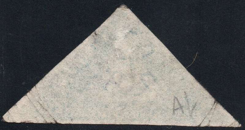 Cape of Good Hope 1864 SACC15a(SG19a) 4d BLUE - FINE USED - CV R3000