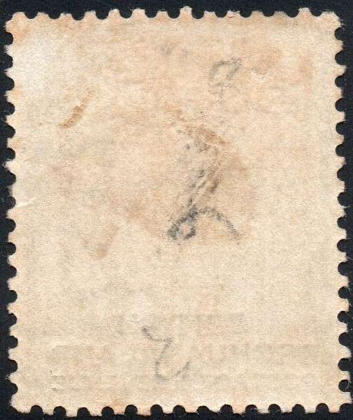 BRITISH BECHUANALAND 1887 SACC11 2d PALE LILAC & BLACK  MM CV R2500