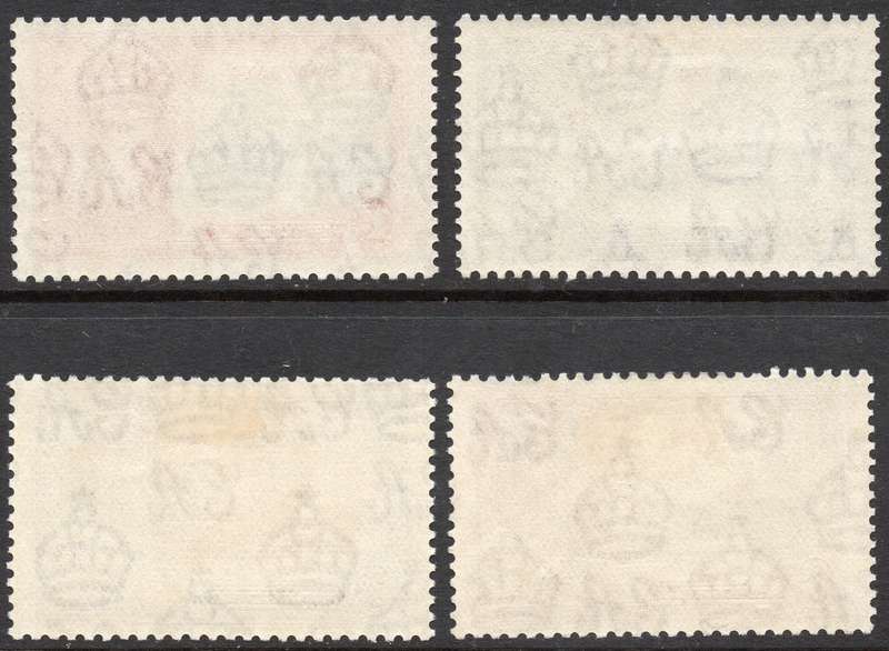 SWAZILAND 1935 SACC20-3 COMPLETE SET OF 4 - VLMM