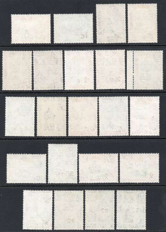SWAZILAND 1961 SACC64-76 - FULL SET WITH EXTRA TYPES - SUPERB UM - SEE SCANS