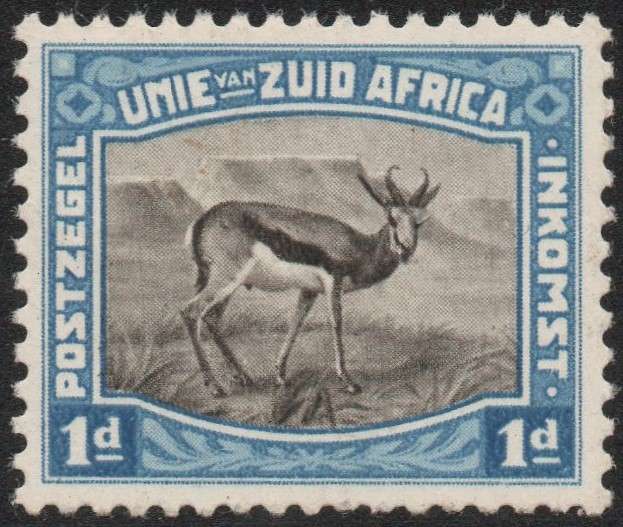 Union of SA - 1d Blue and Black Harrison Essay - MM