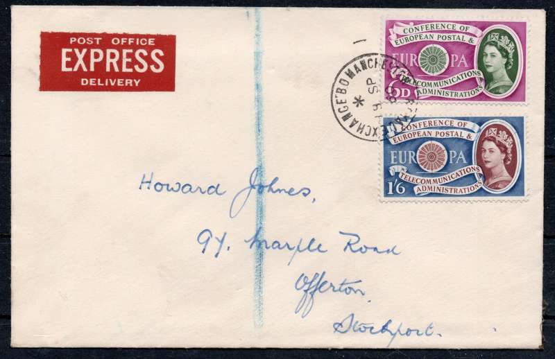 GREAT BRITAIN 1960 (19 SEPTEMBER) "EUROPA" FDC - SCARCE - SEE SCANS