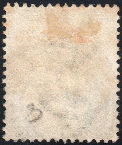 British Bechuanaland SACC8 1/- GREEN - WM ANCHOR - O/P IN BLACK FINE USED CV R4000