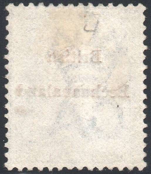 British Bechuanaland SACC1 ½d Grey-black WM CA - O/P IN RED) MNG CV R750