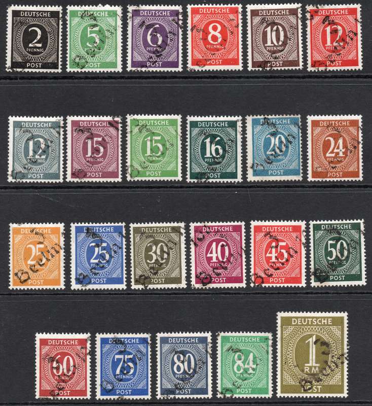 GERMANY - SOVIET ZONE (OVERPRINTED ''3 BERLIN") - MM - SEE SCANS