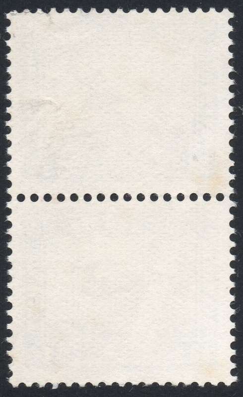 Union of SA - 1d Blue Harrison Essay Vertical Pair on ungummed, unwatermarked paper - SEE BELOW