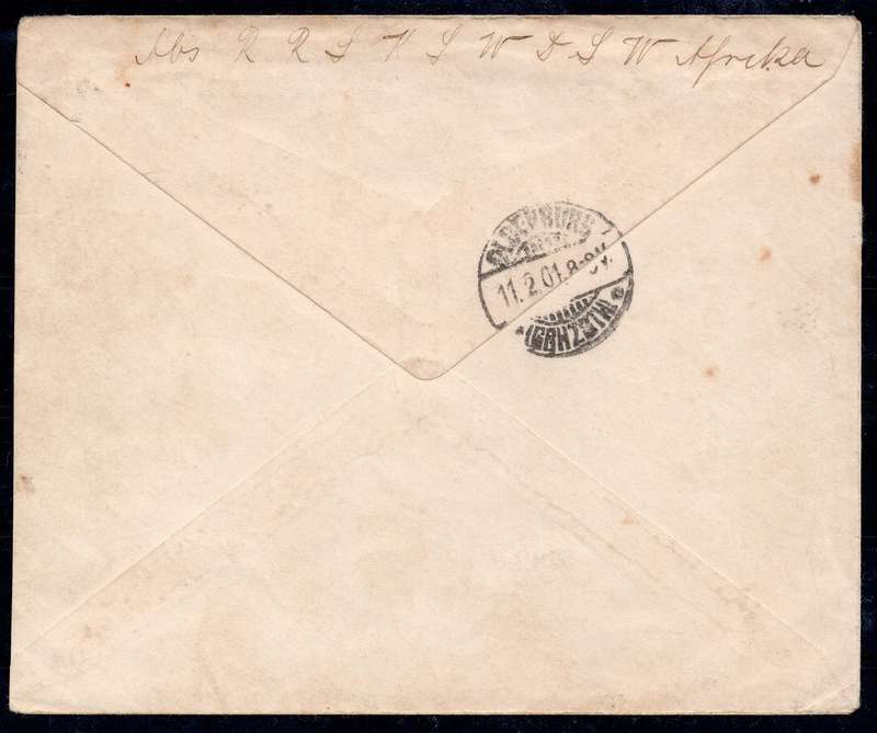 SWA - 1900 EARLY COVER WINDHOEK(GERMAN SWA) TO OLDENBURG(GERMANY) - SEE BELOW