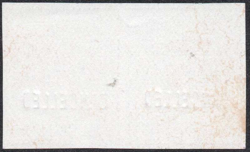 NATAL SACC72 3d ULTRAMARINE IMPERF PAIR OVERPRINTED ''CANCELLED''