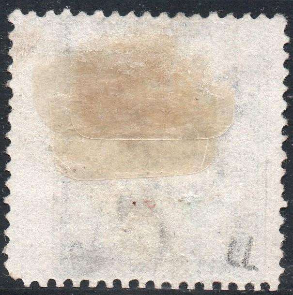Griqualand West SG15a ½d Grey-Black with inverted o/p type 16 in red - MNG