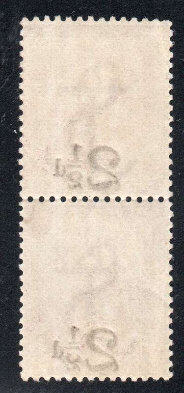 CAPE OF GOOD HOPE 1891 SACC50 2½d PALE MAGENTA PAIR - UM - CV R900