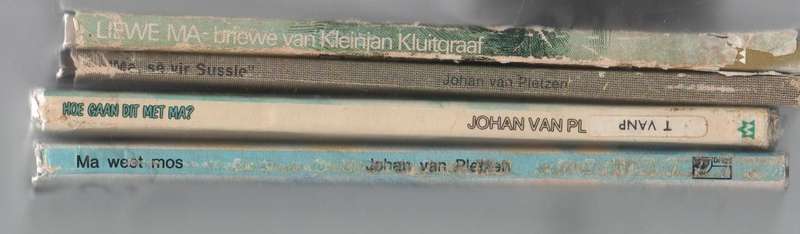 STEL VAN VIER, LIEWE MA, BRIEWE VAN KLEINJAN -  JOHAN VAN PLETZEN (1983)