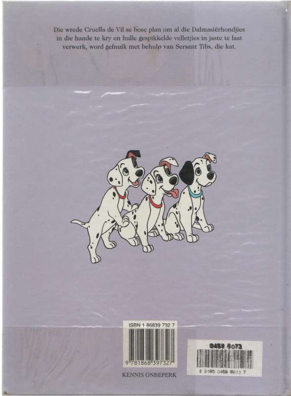 101 DALMATIESE HONDE  - WALT DISNEY (1991)